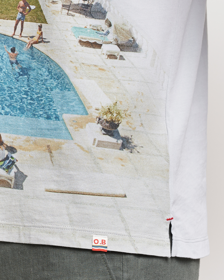 Mies | T-paidat | Orlebar Brown | OB Classic Photographic Slim Aarons T-Shirt Pacifico