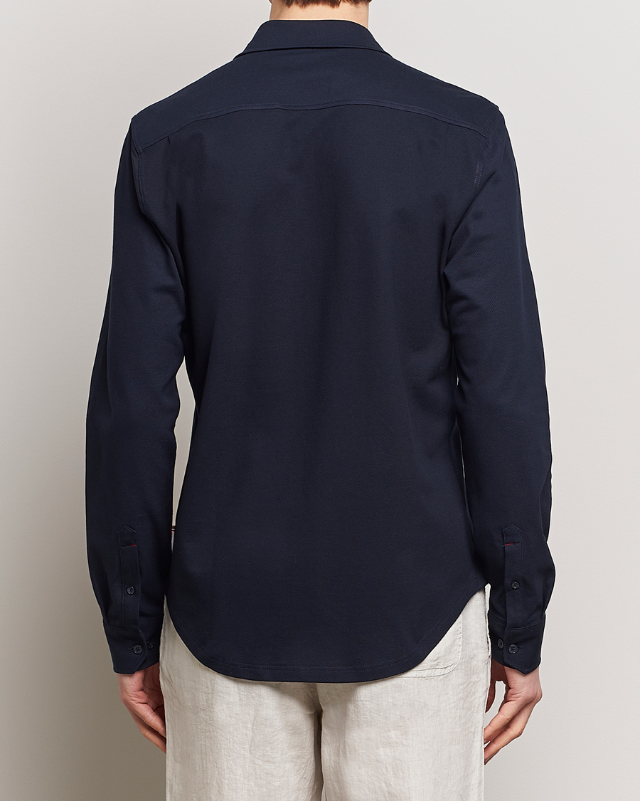 Mies | Kauluspaidat | Orlebar Brown | Giles Long Sleeve Pique Polo Night Iris