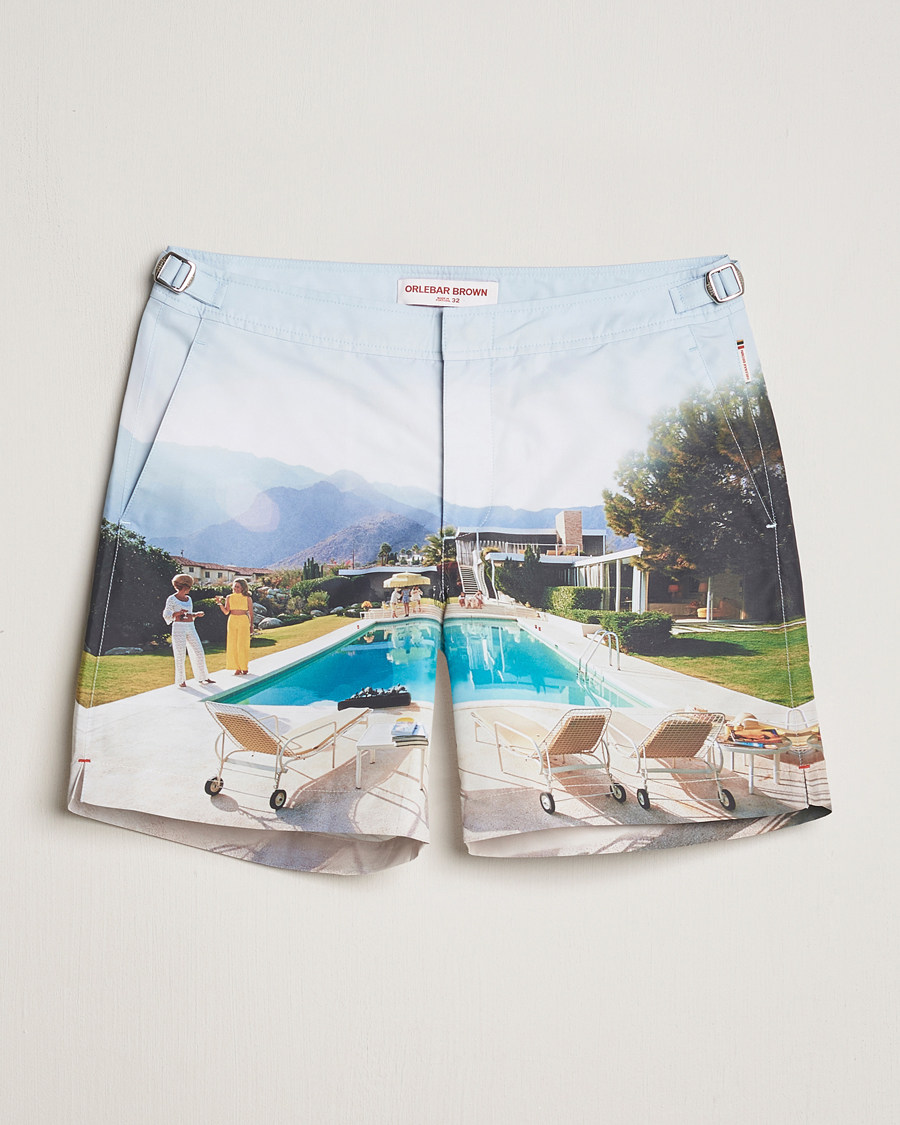 Mies | Uimahousut | Orlebar Brown | Bulldog Slim Aarons Photo Swim Shorts Kaufmann Cocktail