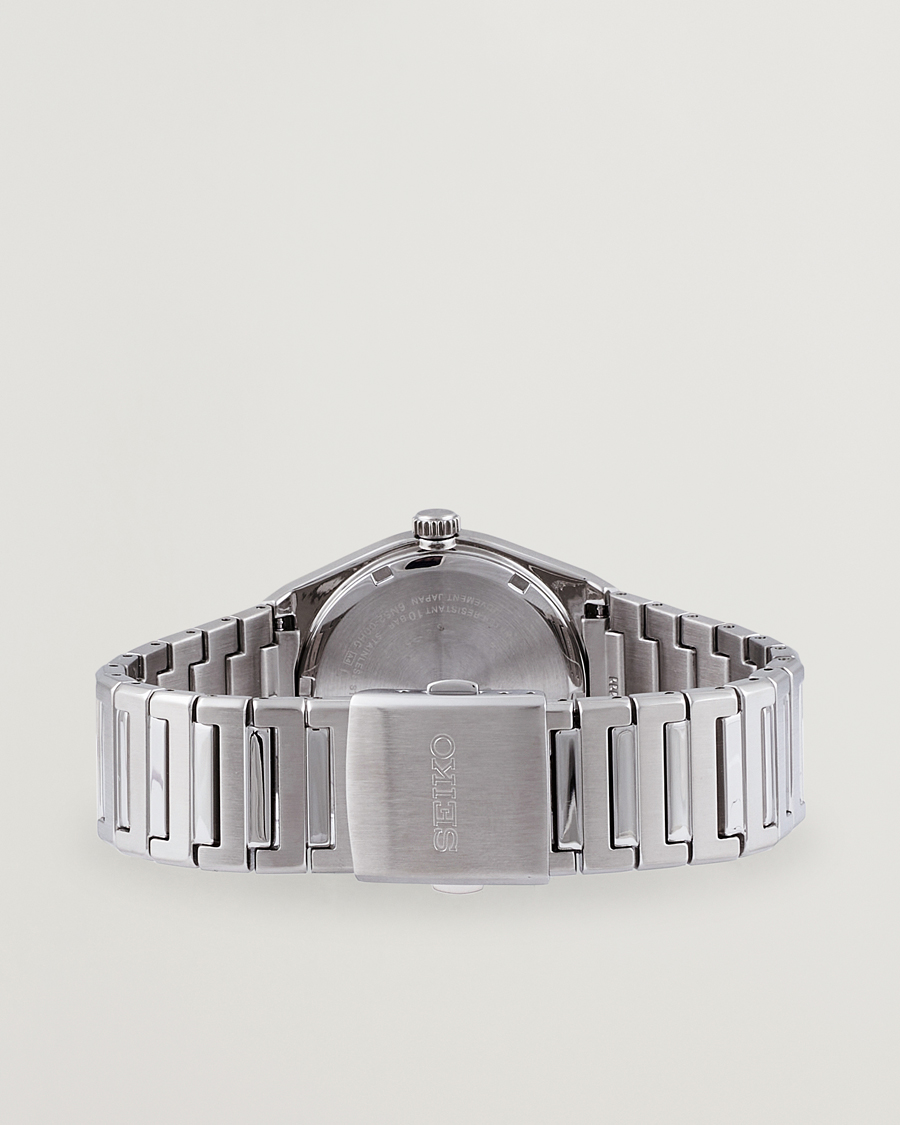 Mies | Seiko Sapphire 39mm Steel White Dial | Seiko | Sapphire 39mm Steel White Dial