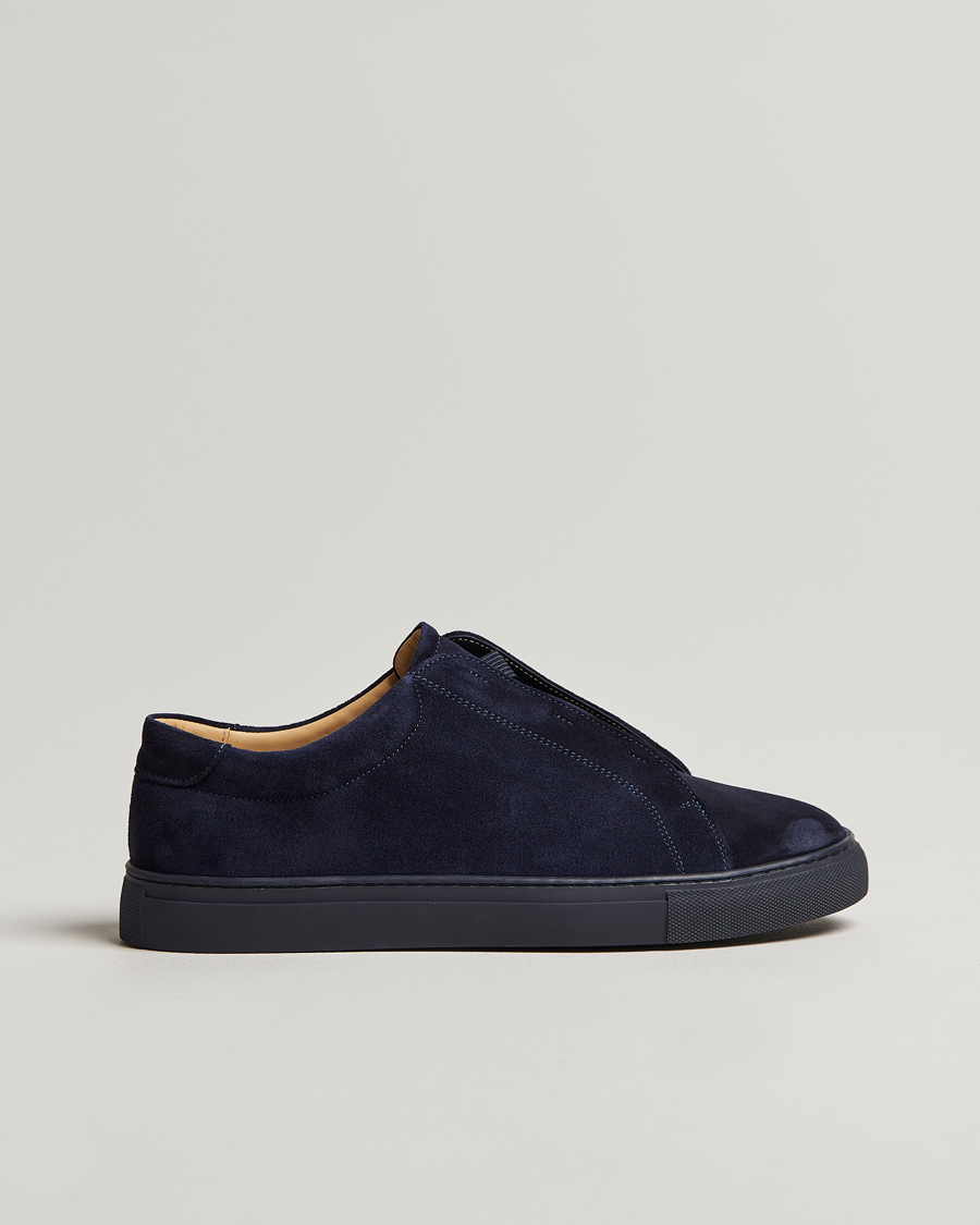 Mies | Tennarit | Myrqvist | Alnö Sneakers Navy Suede