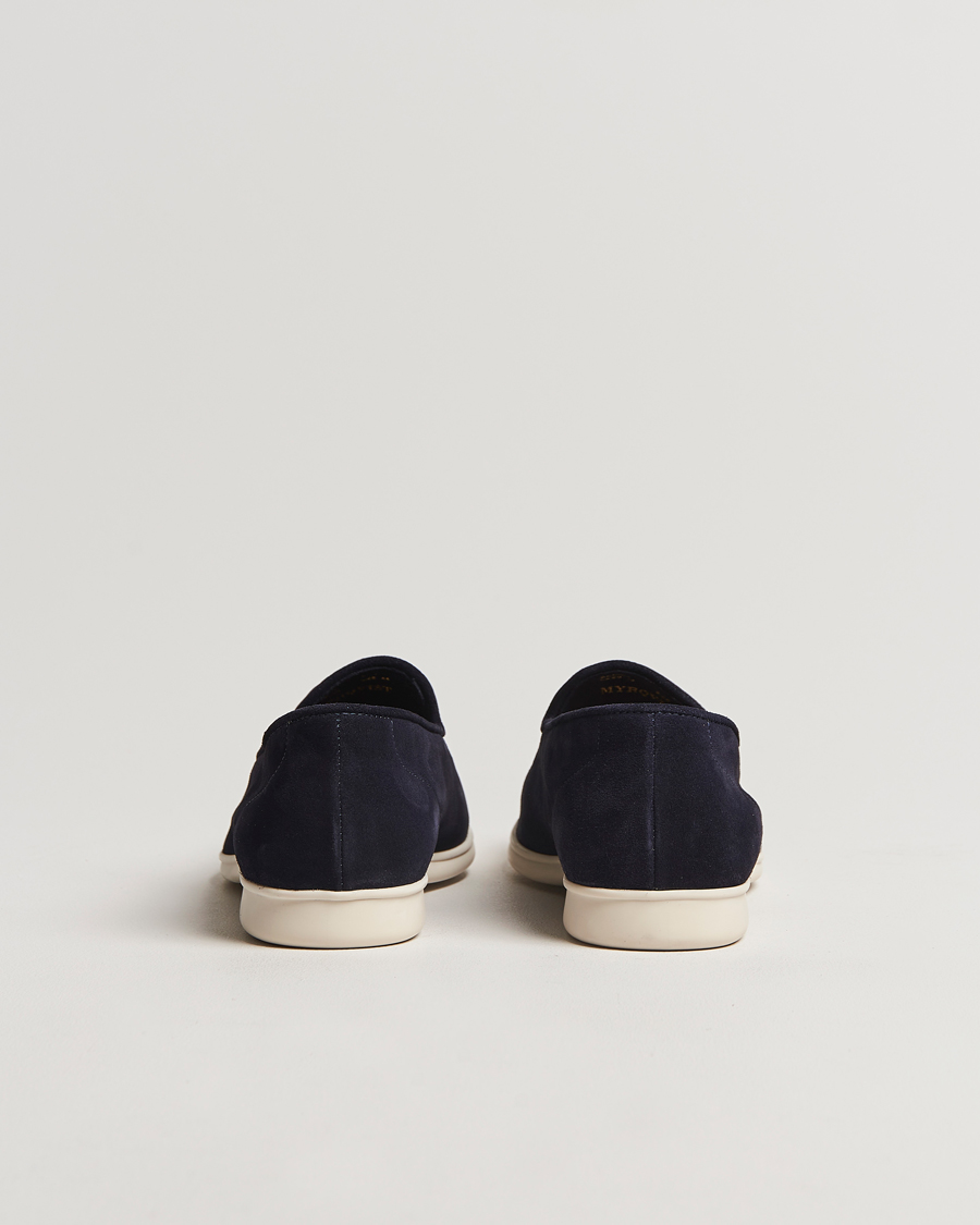 Mies | Myrqvist Brannö Loafers Navy Suede | Myrqvist | Brannö Loafers Navy Suede