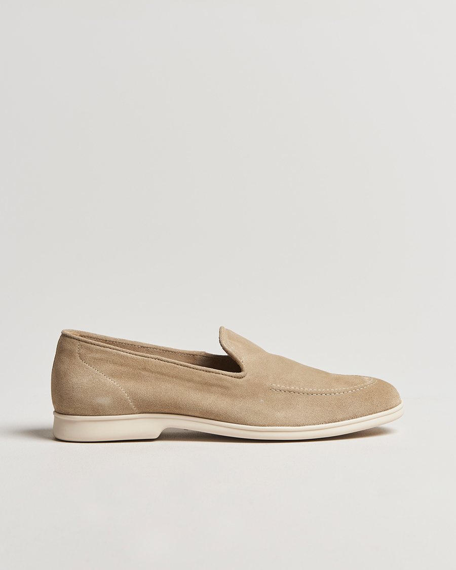 Mies | Myrqvist Brannö Loafers Sand Suede | Myrqvist | Brannö Loafers Sand Suede