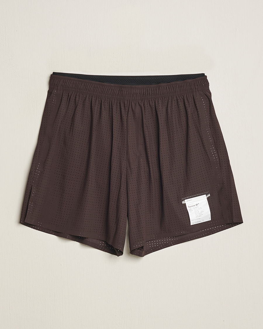 Mies | Shortsit | Satisfy | Space-O 5 Inch Shorts Dark Mahogany