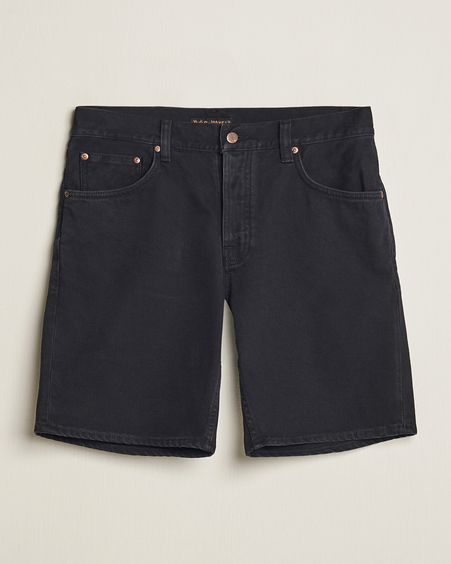 Mies | Shortsit | Nudie Jeans | Seth Denim Shorts Aged Black