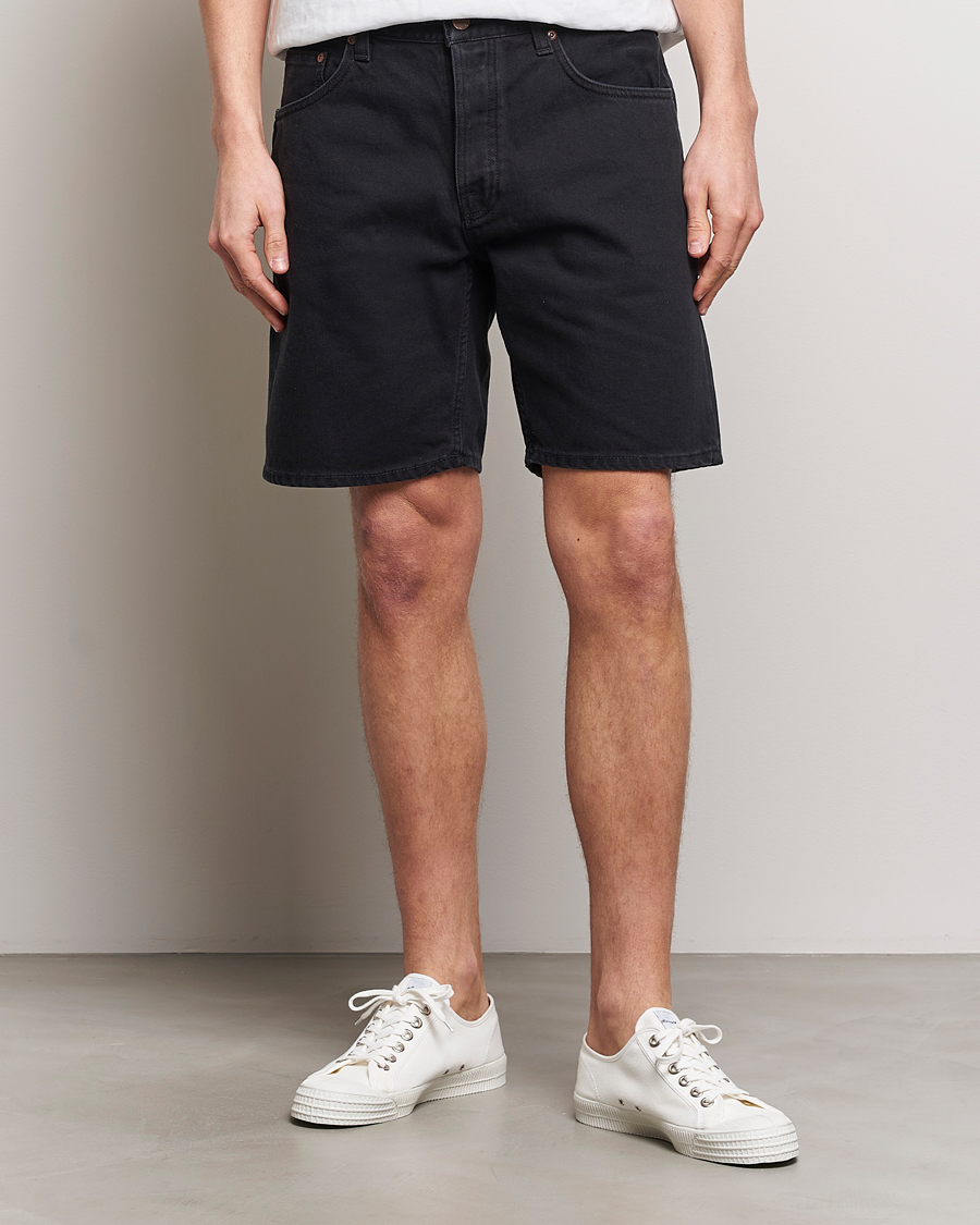 Mies | Shortsit | Nudie Jeans | Seth Denim Shorts Aged Black