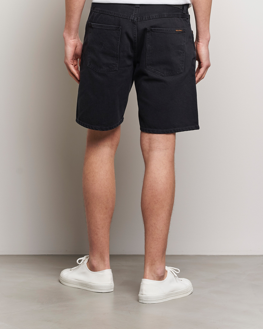 Mies | Shortsit | Nudie Jeans | Seth Denim Shorts Aged Black