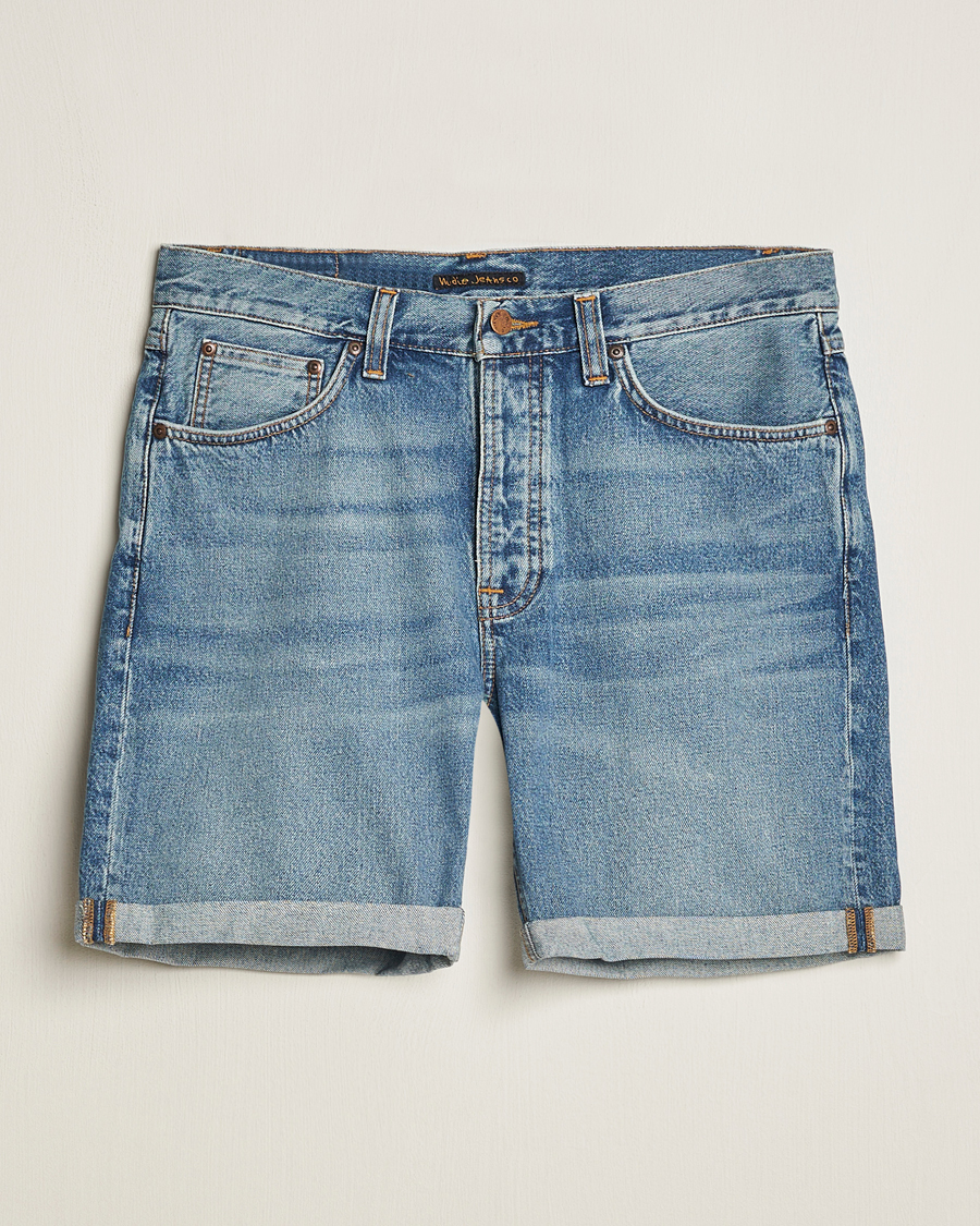 Mies | Shortsit | Nudie Jeans | Josh Denim Shorts Blue Haze