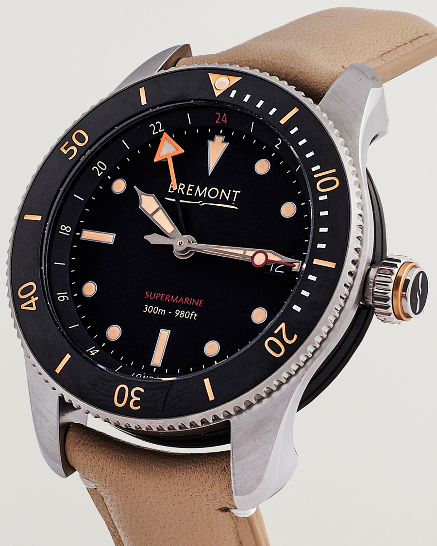 Mies | Fine watches | Bremont | S302 GMT Diver 40mm Sahara