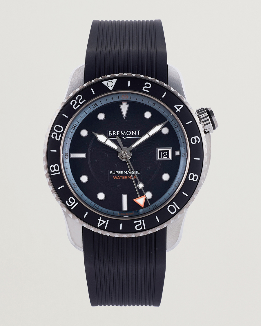 Mies | Bremont Waterman Apex II Supermarine Diver 43mm Black Rubber | Bremont | Waterman Apex II Supermarine Diver 43mm Black Rubber