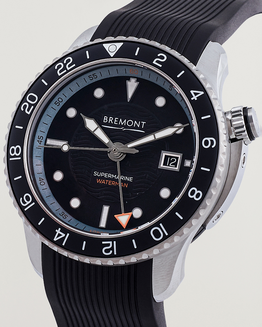 Mies | Fine watches | Bremont | Waterman Apex II Supermarine Diver 43mm Black Rubber