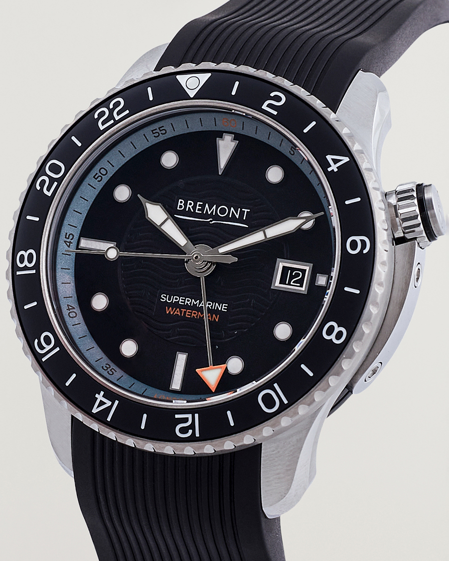 Mies | Bremont Waterman Apex II Supermarine Diver 43mm Black Rubber | Bremont | Waterman Apex II Supermarine Diver 43mm Black Rubber