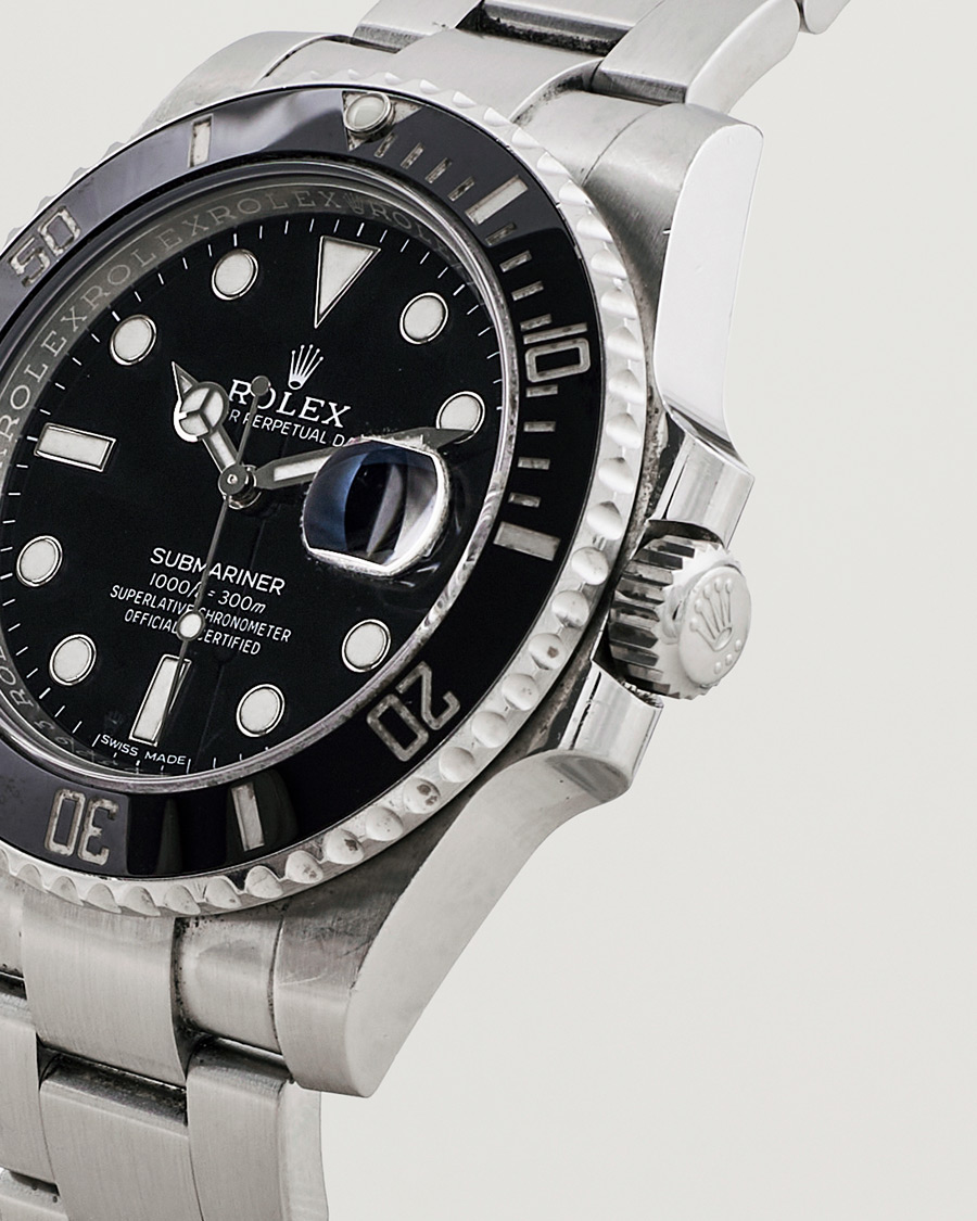 Mies | Rolex Pre-Owned Submariner 116610LN Oyster Perpetual Steel Black Silver | Rolex Pre-Owned | Submariner 116610LN Oyster Perpetual Steel Black Silver