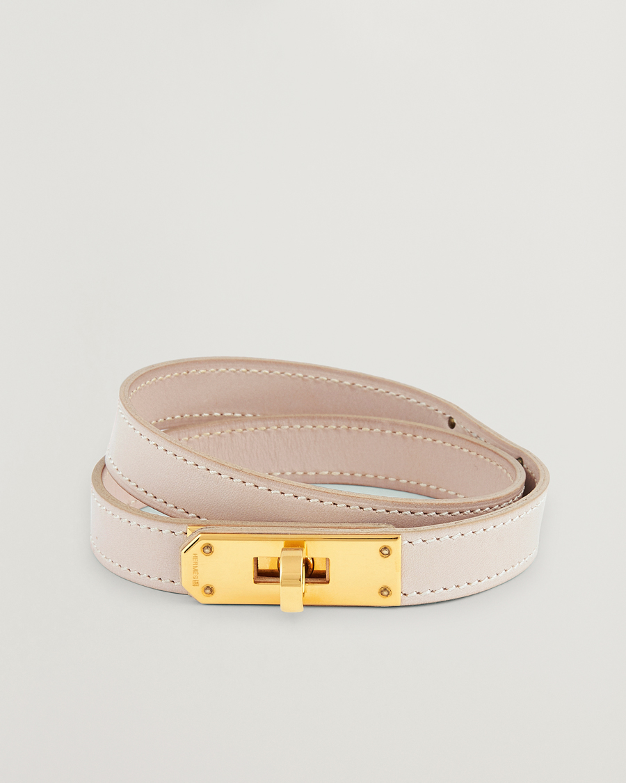Mies | Hermès Pre-Owned Kelly Bracelet Beige | Hermès Pre-Owned | Kelly Bracelet Beige