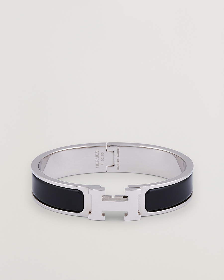 Mies | Hermès Pre-Owned Clic H Bracelet Black | Hermès Pre-Owned | Clic H Bracelet Black