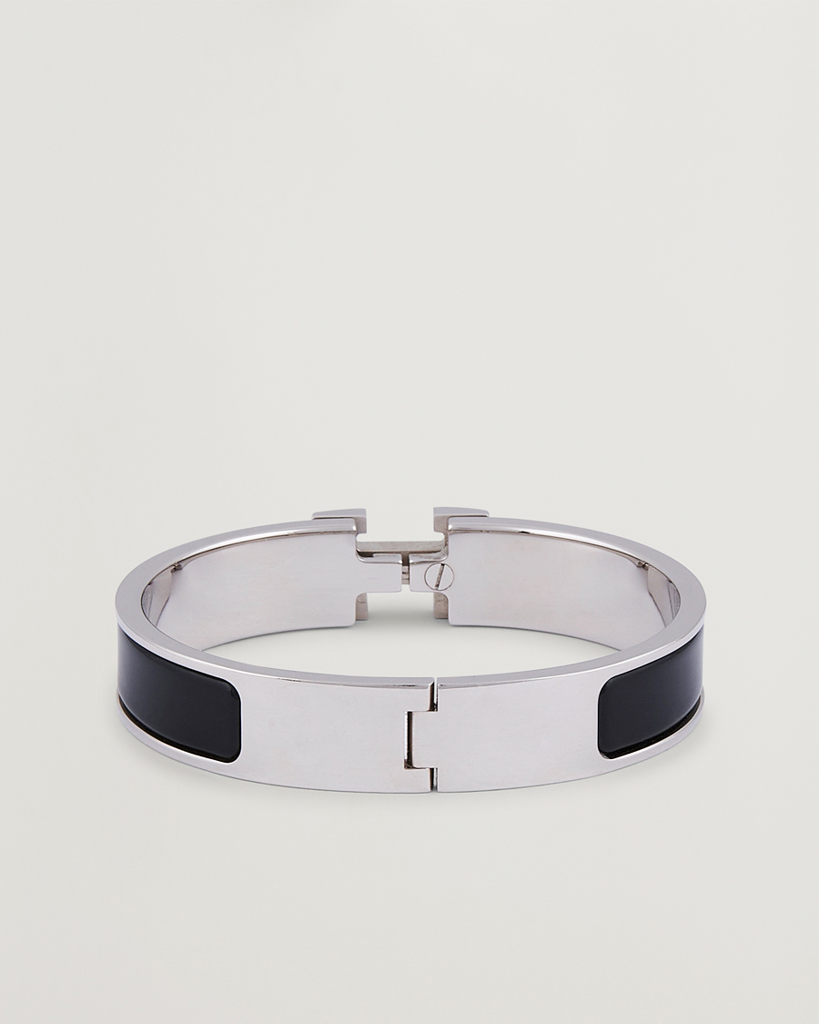 Mies | Hermès Pre-Owned Clic H Bracelet Black | Hermès Pre-Owned | Clic H Bracelet Black
