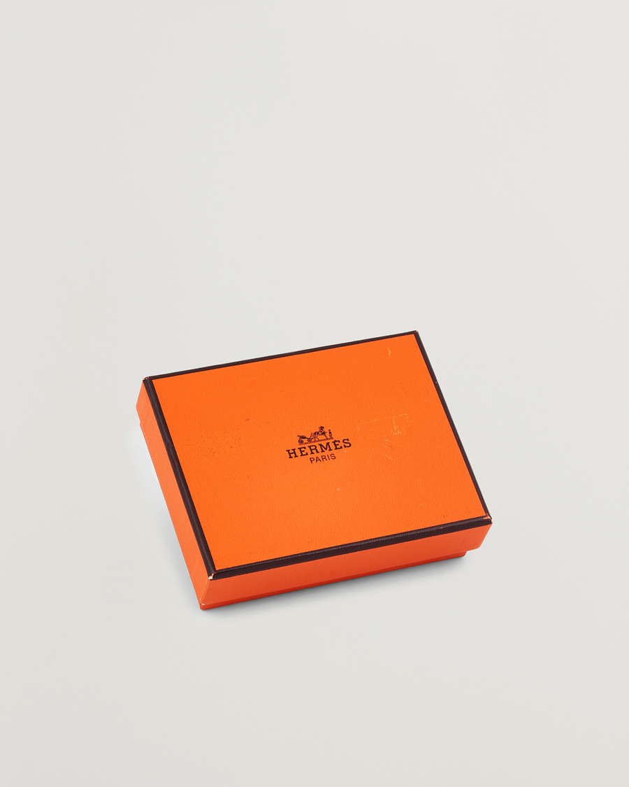 Mies | Hermès Pre-Owned API1 Leather Bracelet Black | Hermès Pre-Owned | API1 Leather Bracelet Black