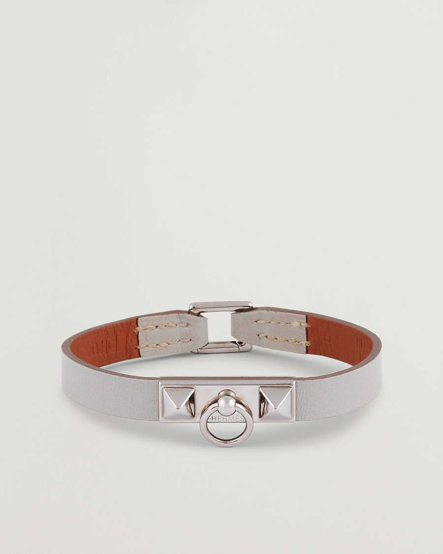 Mies | Hermès Pre-Owned Rivale Mini Bracelet Grey | Hermès Pre-Owned | Rivale Mini Bracelet Grey