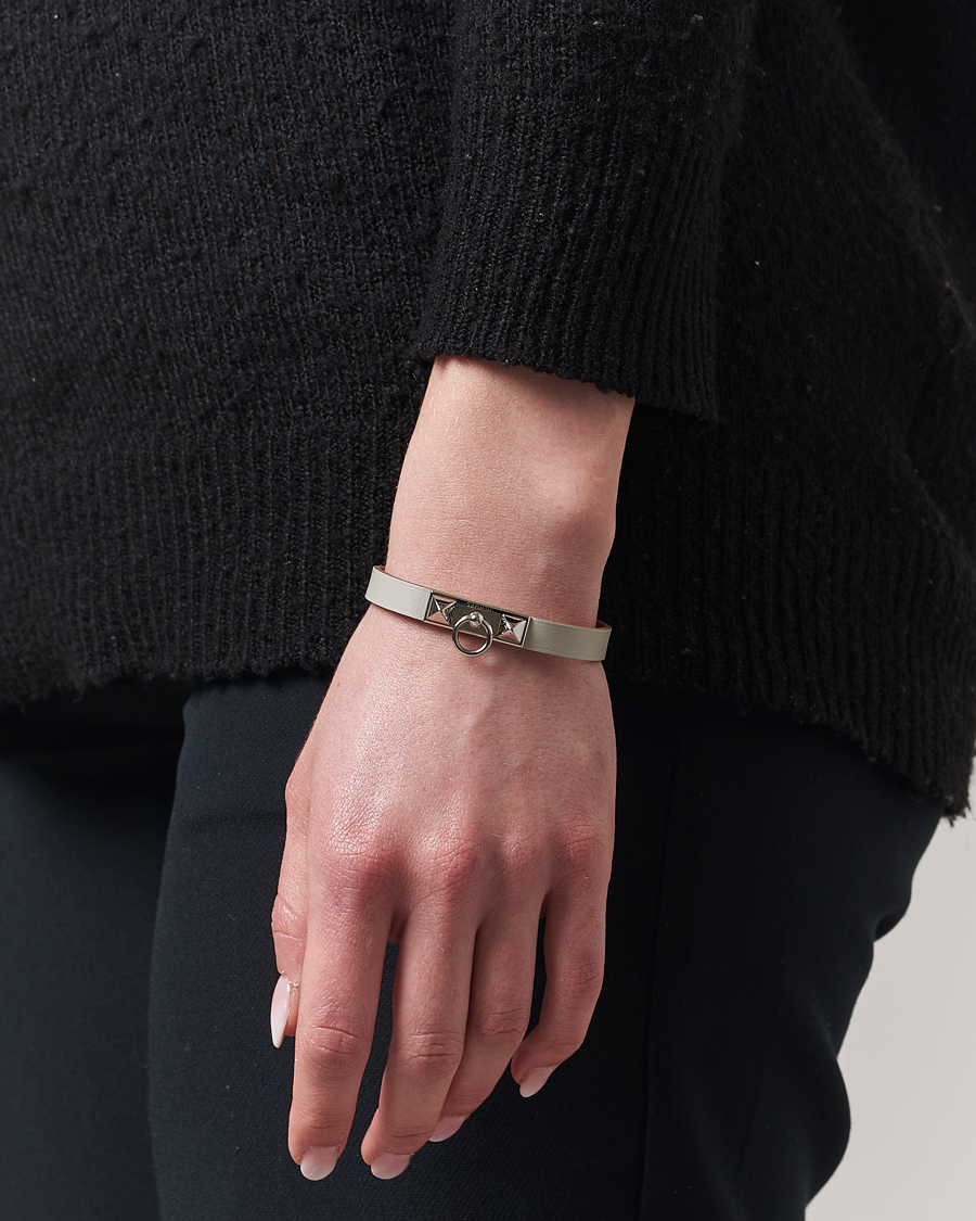 Mies | Gifts for Her | Hermès Pre-Owned | Rivale Mini Bracelet Grey