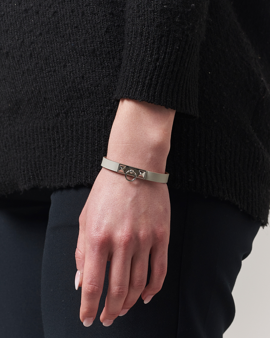 Mies | Hermès Pre-Owned Rivale Mini Bracelet Grey | Hermès Pre-Owned | Rivale Mini Bracelet Grey