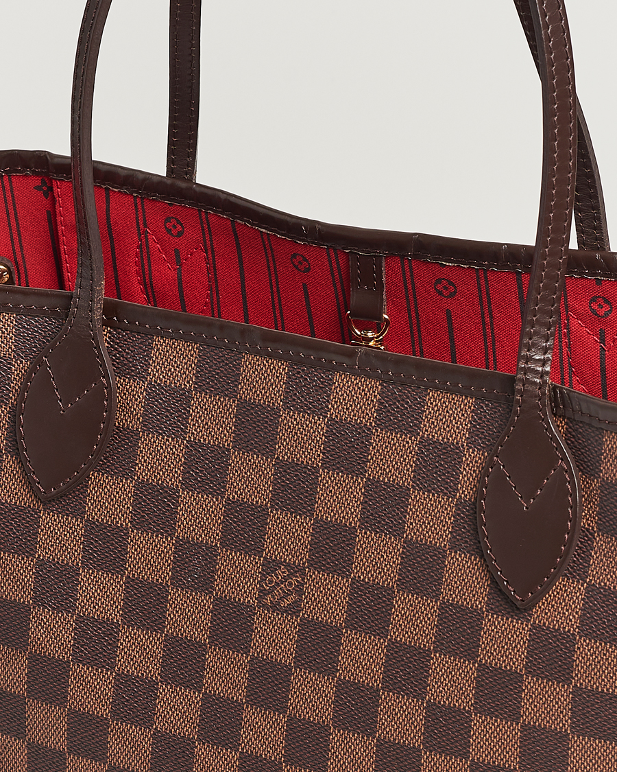 Mies | Louis Vuitton Pre-Owned Neverfull MM Totebag Damier Ebene | Louis Vuitton Pre-Owned | Neverfull MM Totebag Damier Ebene