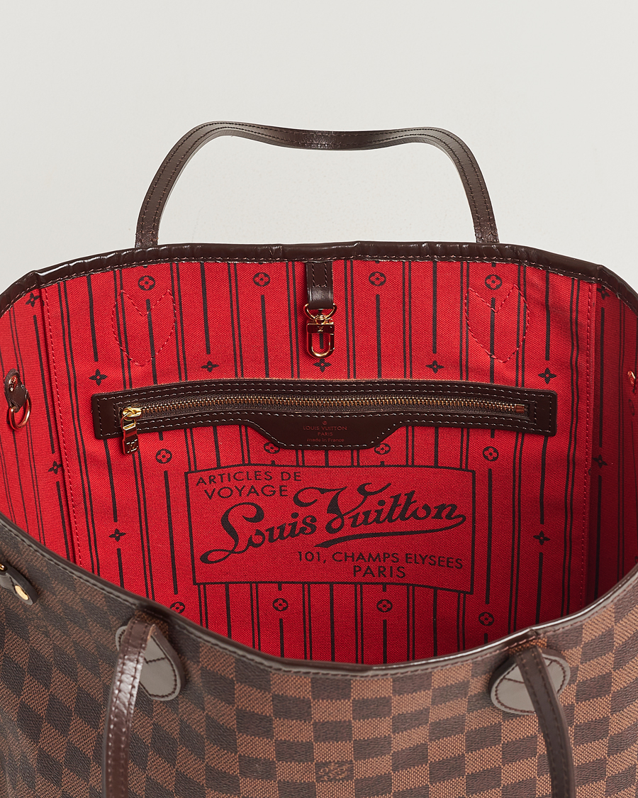 Mies | Louis Vuitton Pre-Owned Neverfull MM Totebag Damier Ebene | Louis Vuitton Pre-Owned | Neverfull MM Totebag Damier Ebene