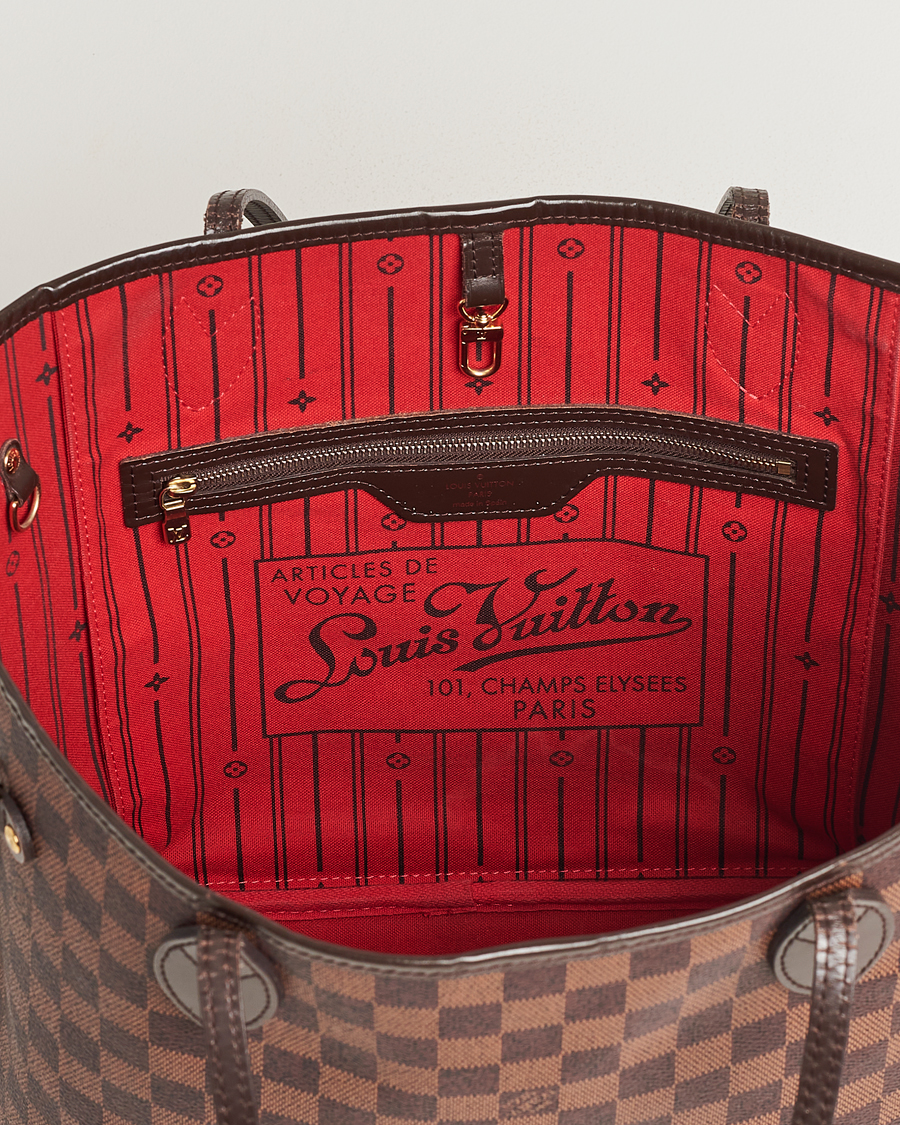 Mies | Louis Vuitton Pre-Owned Neverfull MM Totebag Damier Ebene | Louis Vuitton Pre-Owned | Neverfull MM Totebag Damier Ebene