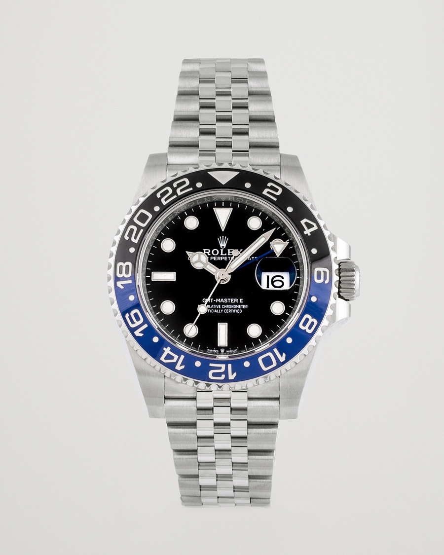 Mies | Rolex Pre-Owned GMT-Master II 126710BLNR Silver | Rolex Pre-Owned | GMT-Master II 126710BLNR Silver