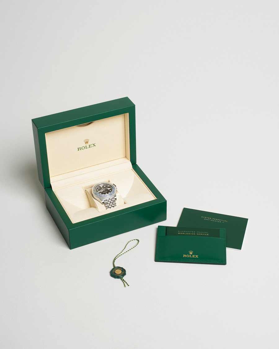 Mies | Rolex Pre-Owned GMT-Master II 126710BLNR Silver | Rolex Pre-Owned | GMT-Master II 126710BLNR Silver