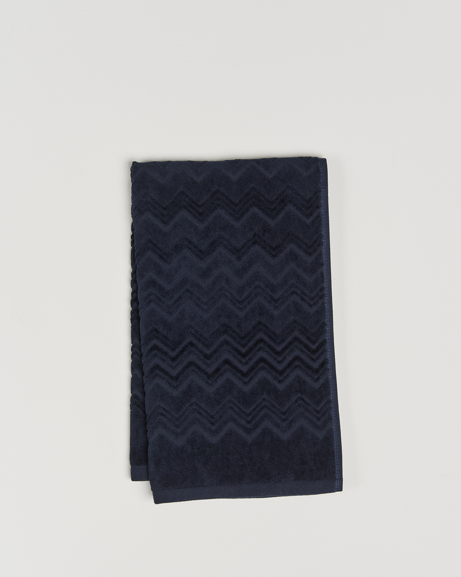 Mies | Tekstiilit | Missoni Home | Chalk Hand Towel 40x70cm Navy