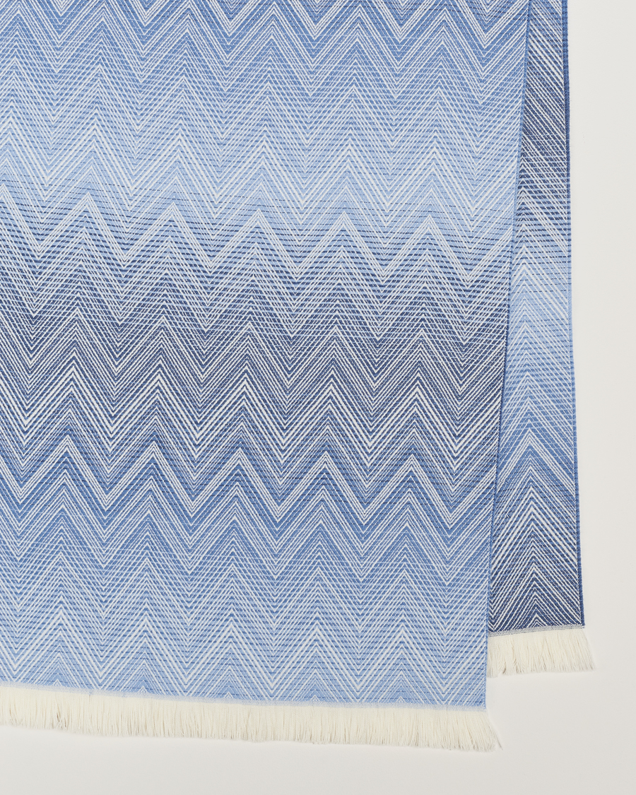 Mies | Missoni Home Timmy Wool Throw 130x190cm Blue | Missoni Home | Timmy Wool Throw 130x190cm Blue