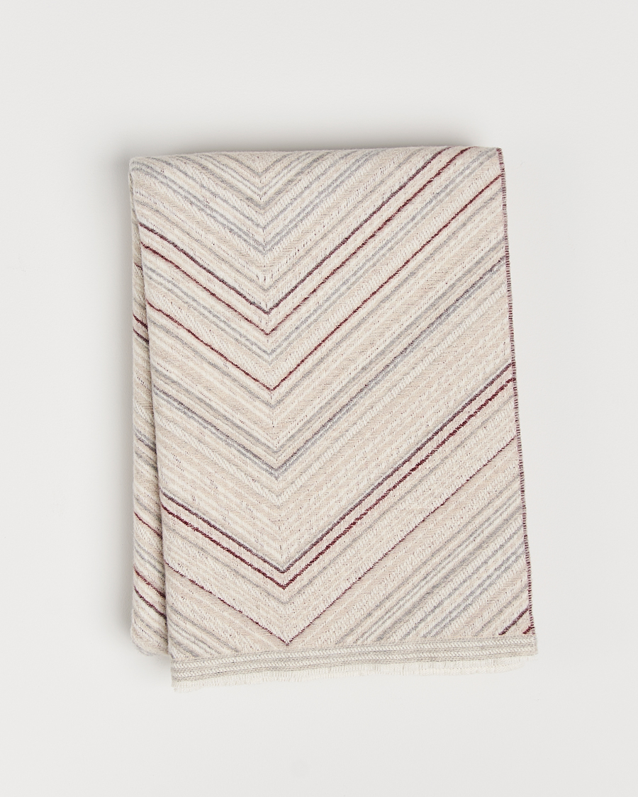 Mies | Missoni Home Catullo Wool Throw 130x190cm Beige | Missoni Home | Catullo Wool Throw 130x190cm Beige