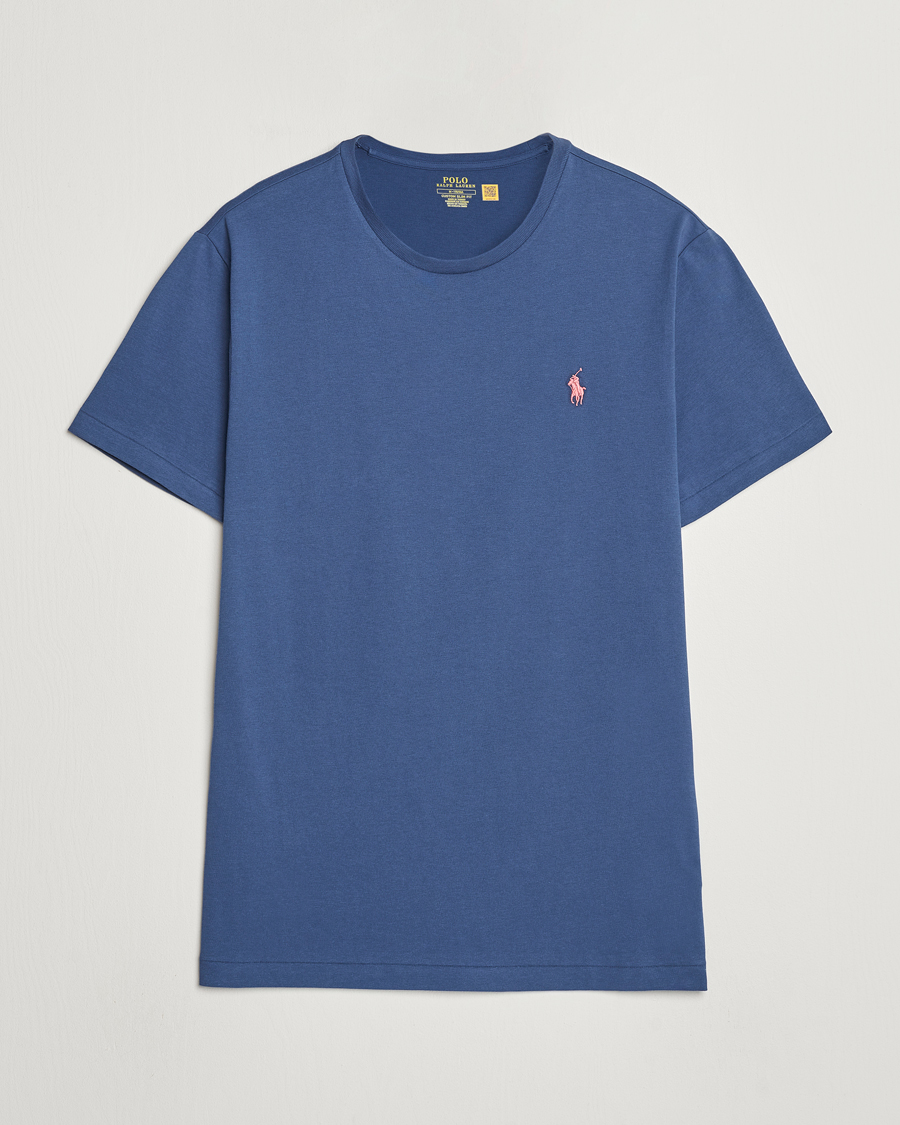 Mies | T-paidat | Polo Ralph Lauren | Crew Neck T-Shirt Clancy Blue
