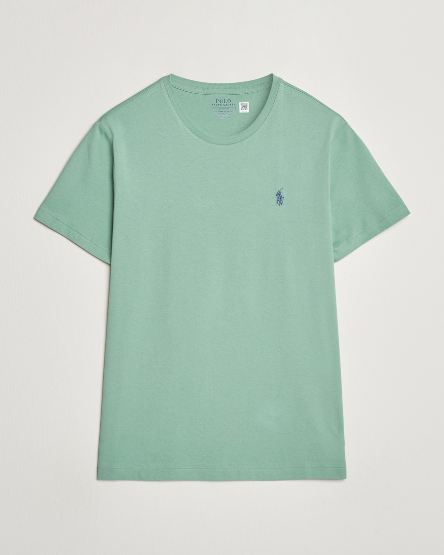 Mies | T-paidat | Polo Ralph Lauren | Crew Neck T-Shirt Faded Mint