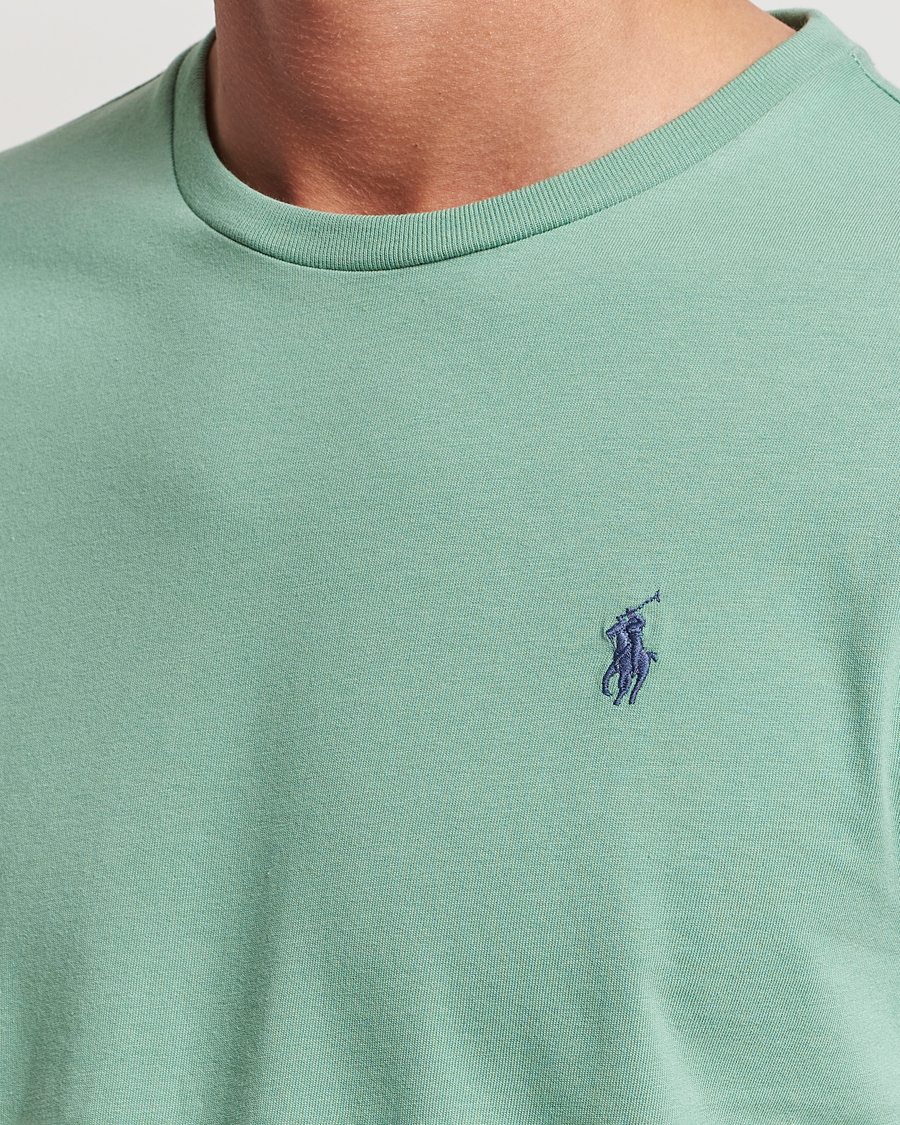 Mies | T-paidat | Polo Ralph Lauren | Crew Neck T-Shirt Faded Mint