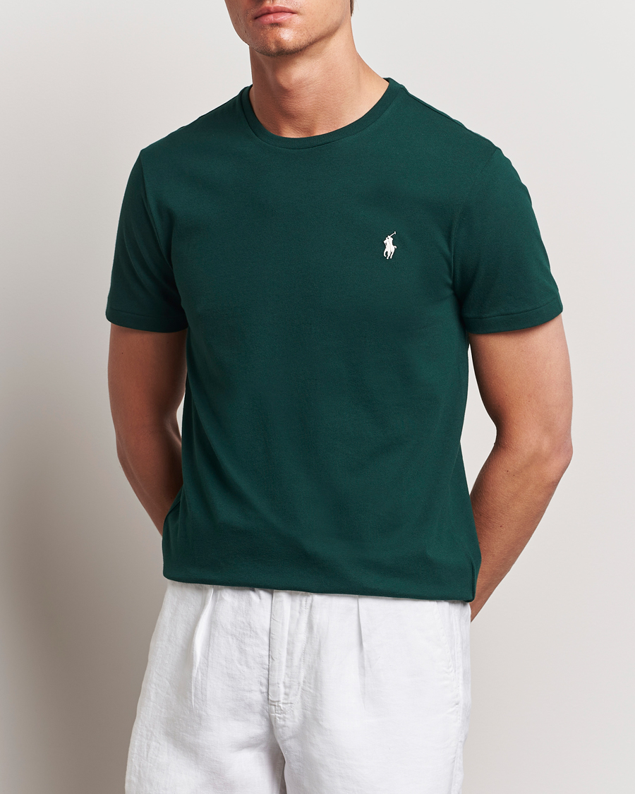 Mies | Uutuudet | Polo Ralph Lauren | Crew Neck T-Shirt Moss Agate