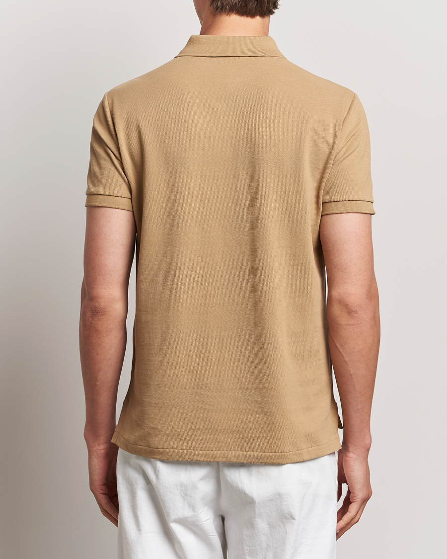 Mies | Pikeet | Polo Ralph Lauren | Custom Slim Fit Polo Café Tan