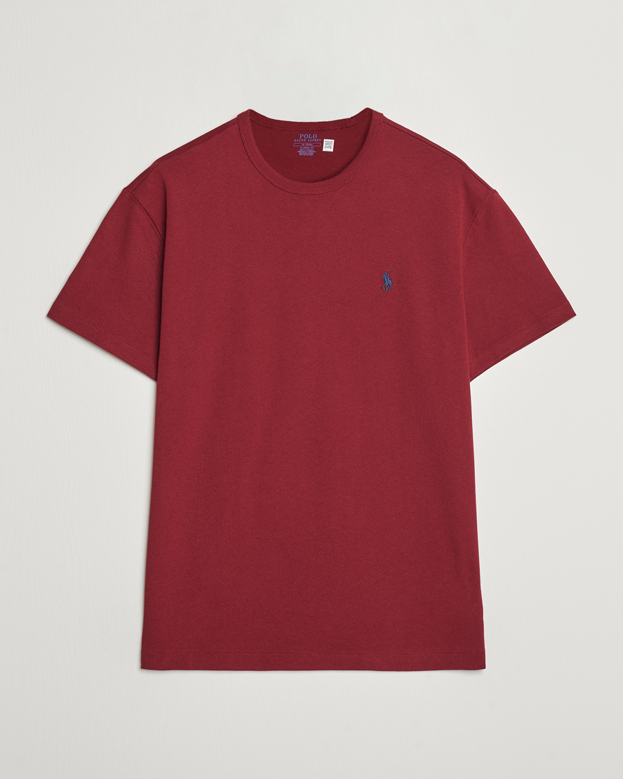 Mies | T-paidat | Polo Ralph Lauren | Heavyweight Crew Neck T-Shirt Red Carpet