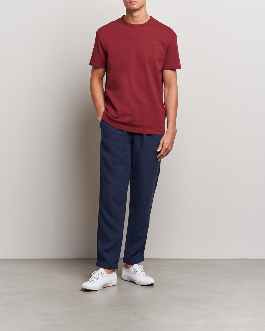 Mies | T-paidat | Polo Ralph Lauren | Heavyweight Crew Neck T-Shirt Red Carpet