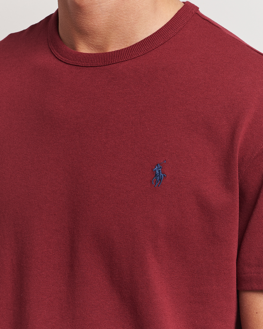 Mies | T-paidat | Polo Ralph Lauren | Heavyweight Crew Neck T-Shirt Red Carpet