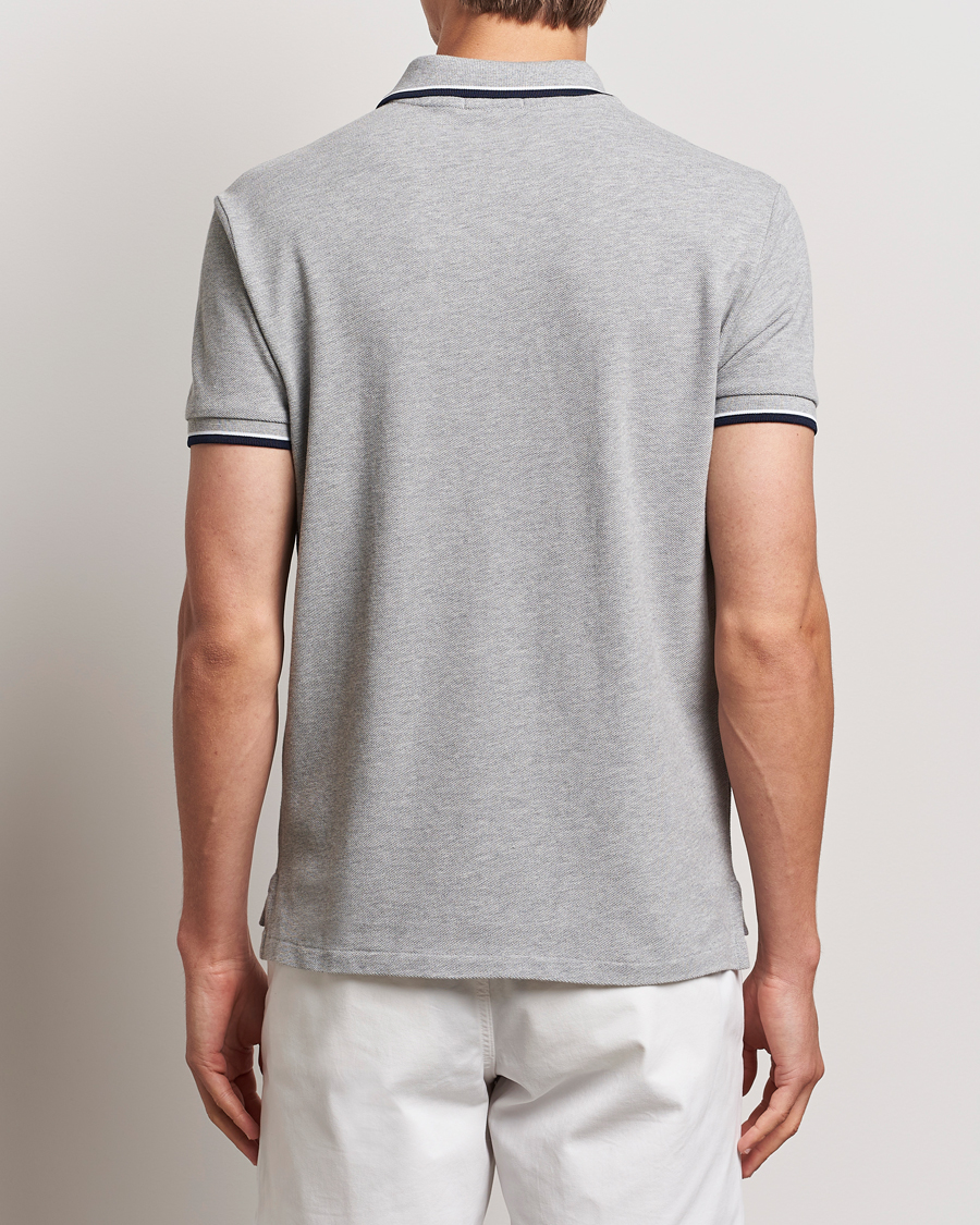 Mies | Pikeet | Polo Ralph Lauren | Custom Slim Fit Tipped Polo Andover Heather