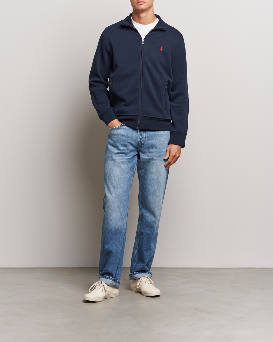 Mies | Puserot | Polo Ralph Lauren | Tech Double Knit Full Zip Aviator Navy