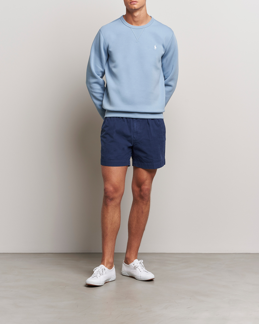Mies | Puserot | Polo Ralph Lauren | Tech Double Knit Crew Neck Sweatshirt Vessel Blue