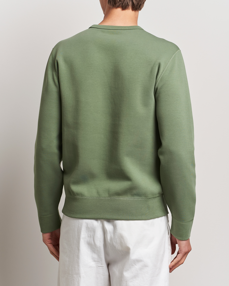 Mies | Puserot | Polo Ralph Lauren | Tech Double Knit Crew Neck Sweatshirt Cargo Green