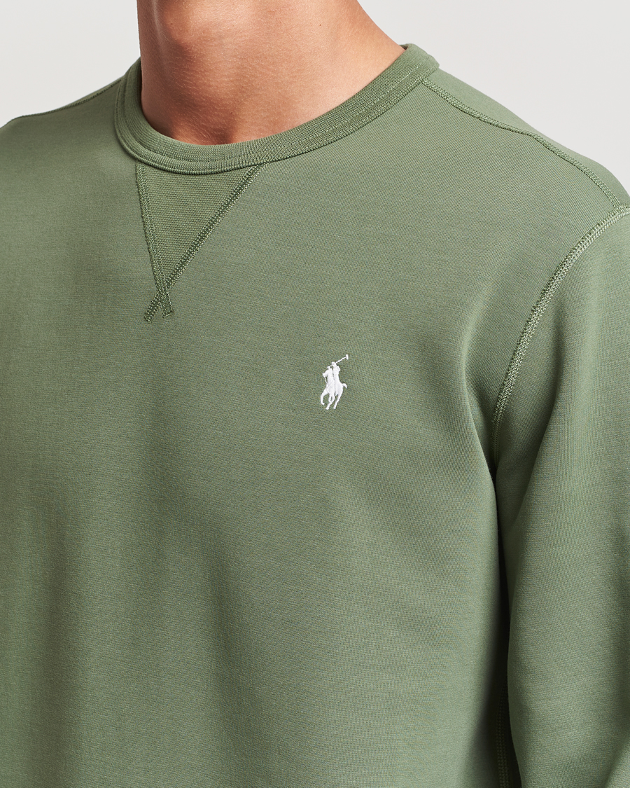 Mies | Puserot | Polo Ralph Lauren | Tech Double Knit Crew Neck Sweatshirt Cargo Green