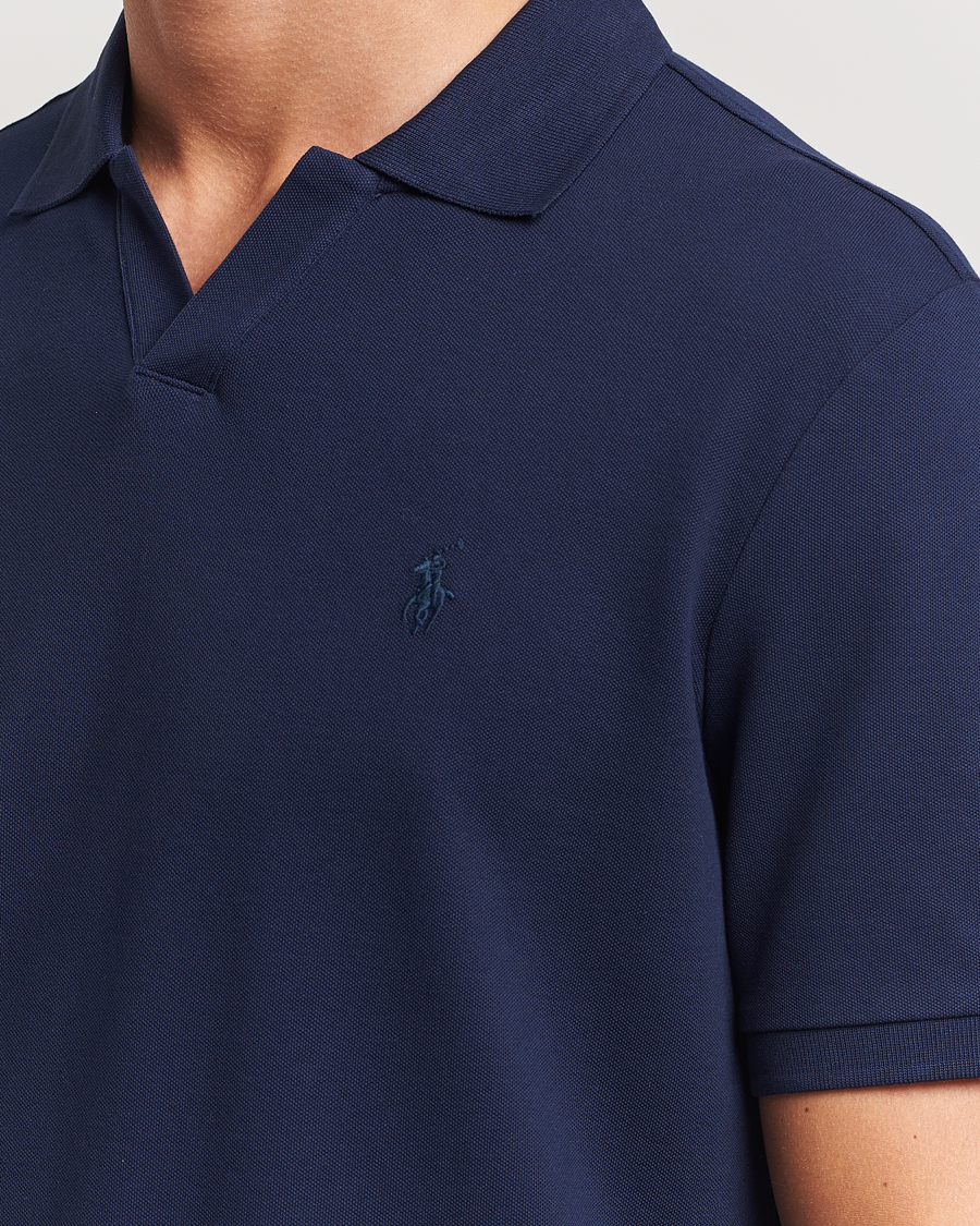 Mies | Pikeet | Polo Ralph Lauren | Classic Fit Open Collar Polo Refined Navy