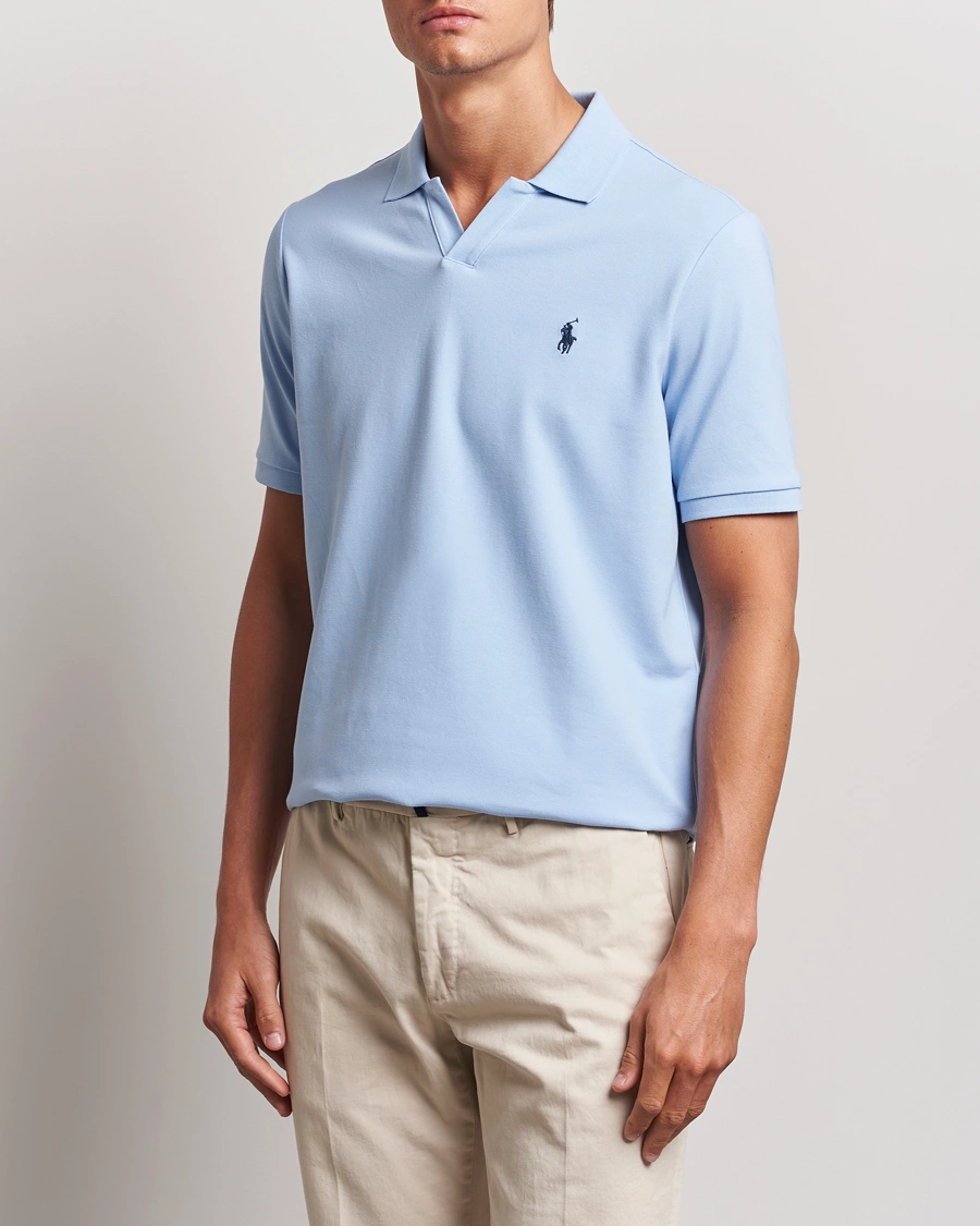 Mies |  | Polo Ralph Lauren | Classic Fit Open Collar Polo Office Blue