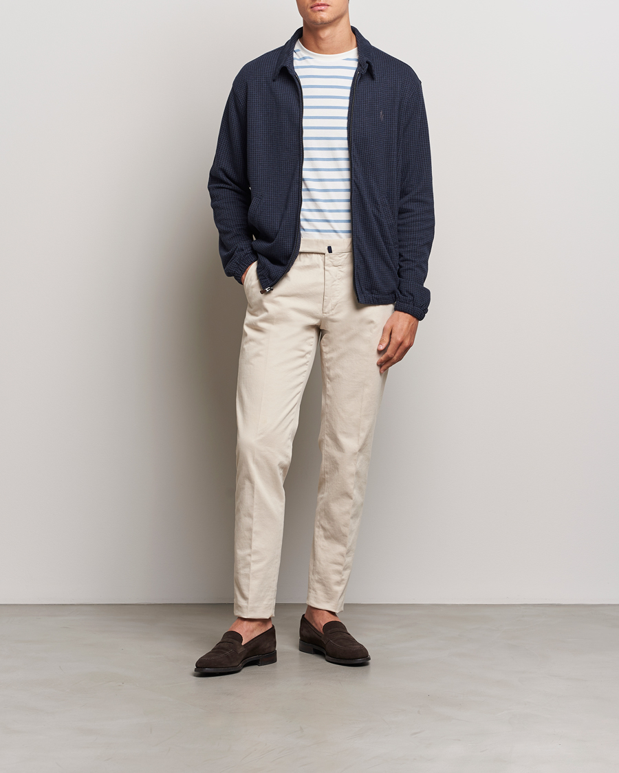 Mies | Takit | Polo Ralph Lauren | Double Knit Dogtooth Baracuda Jacket Vintage Navy