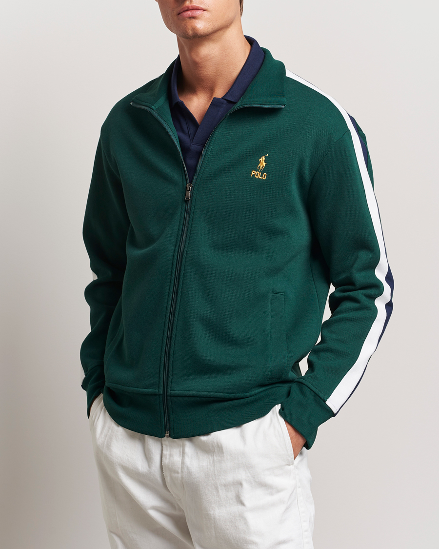 Mies |  | Polo Ralph Lauren | Double Knit Taped Track Jacket Moss Agate