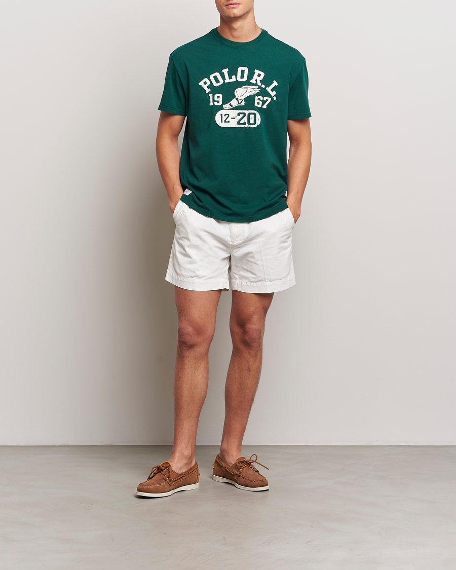 Mies | T-paidat | Polo Ralph Lauren | Graphic Crew Neck T-Shirt Moss Agate